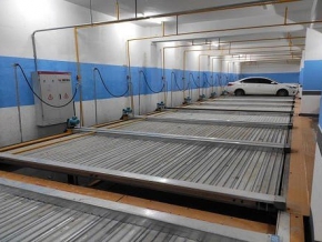 地坑式機械停車